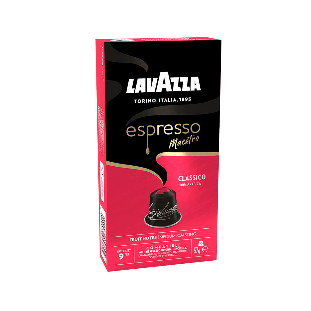 Cápsulas de Café Espresso Classico 57 Grs x 10 Un Lavazza