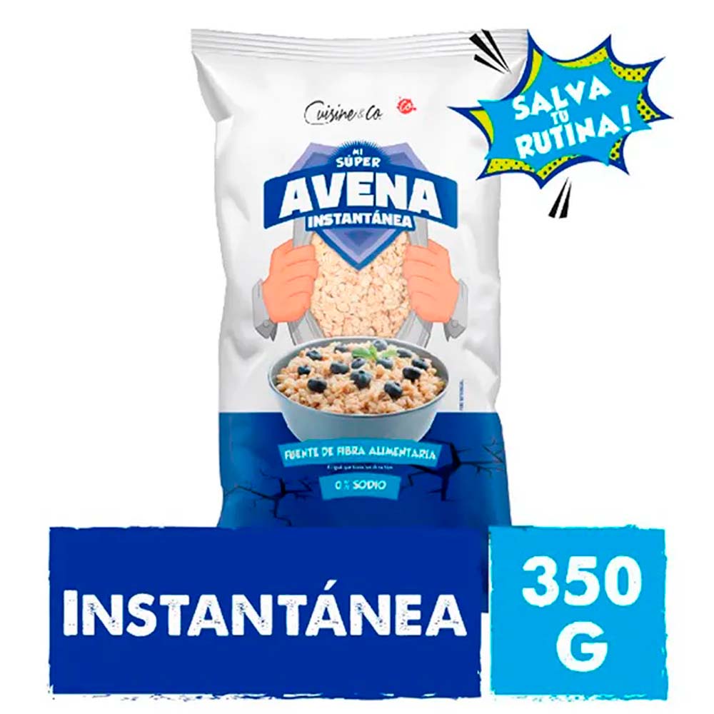 Avena Instantánea 350 Grs Cuisine y Co