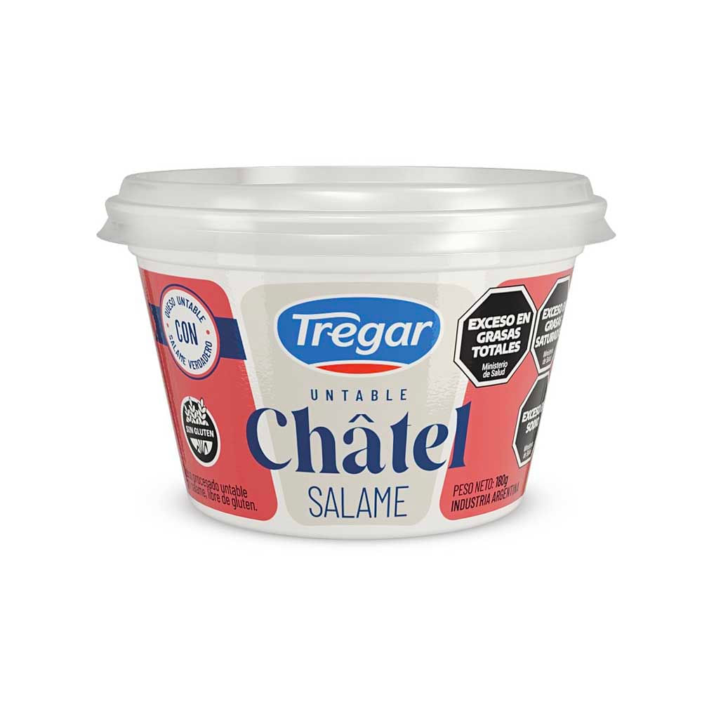 Queso Untable Chatel Salame X 180grs
