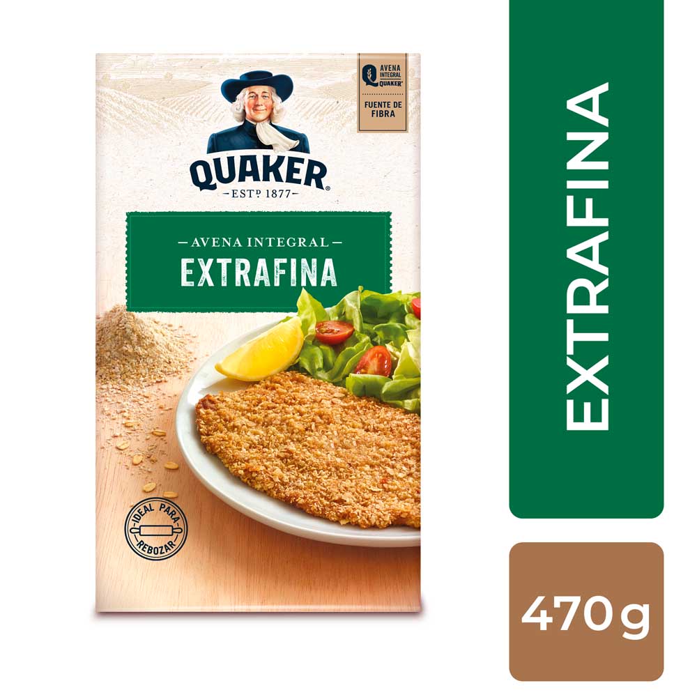 Avena Integral Extrafina 470 Grs Quaker