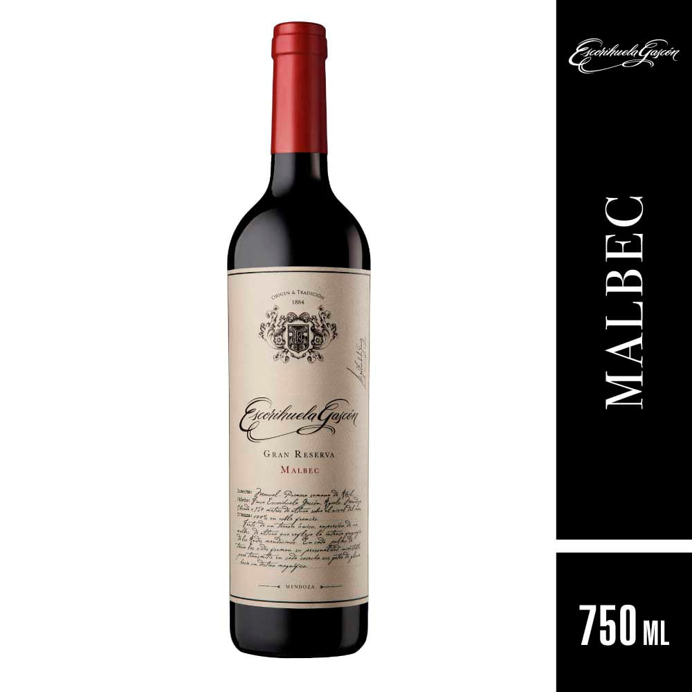 Vino Malbec Gran Reserva Escorihuela Gascon