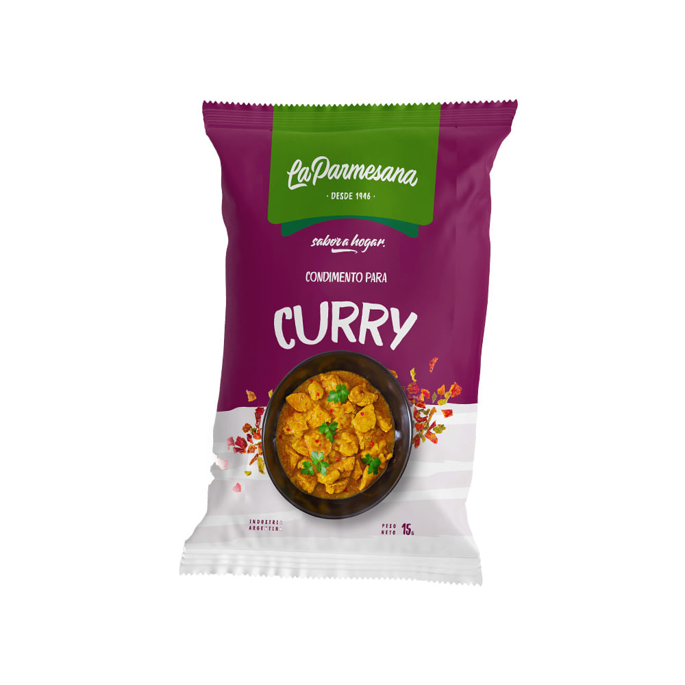 Condimento Curry 15 Grs La Parmesana