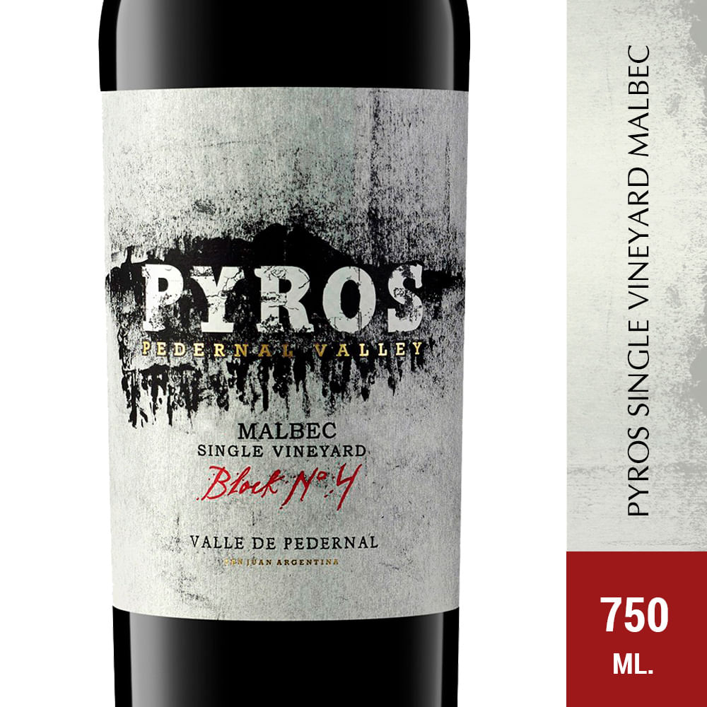 Vino Pyros Single Vineyard Malbec 750cc