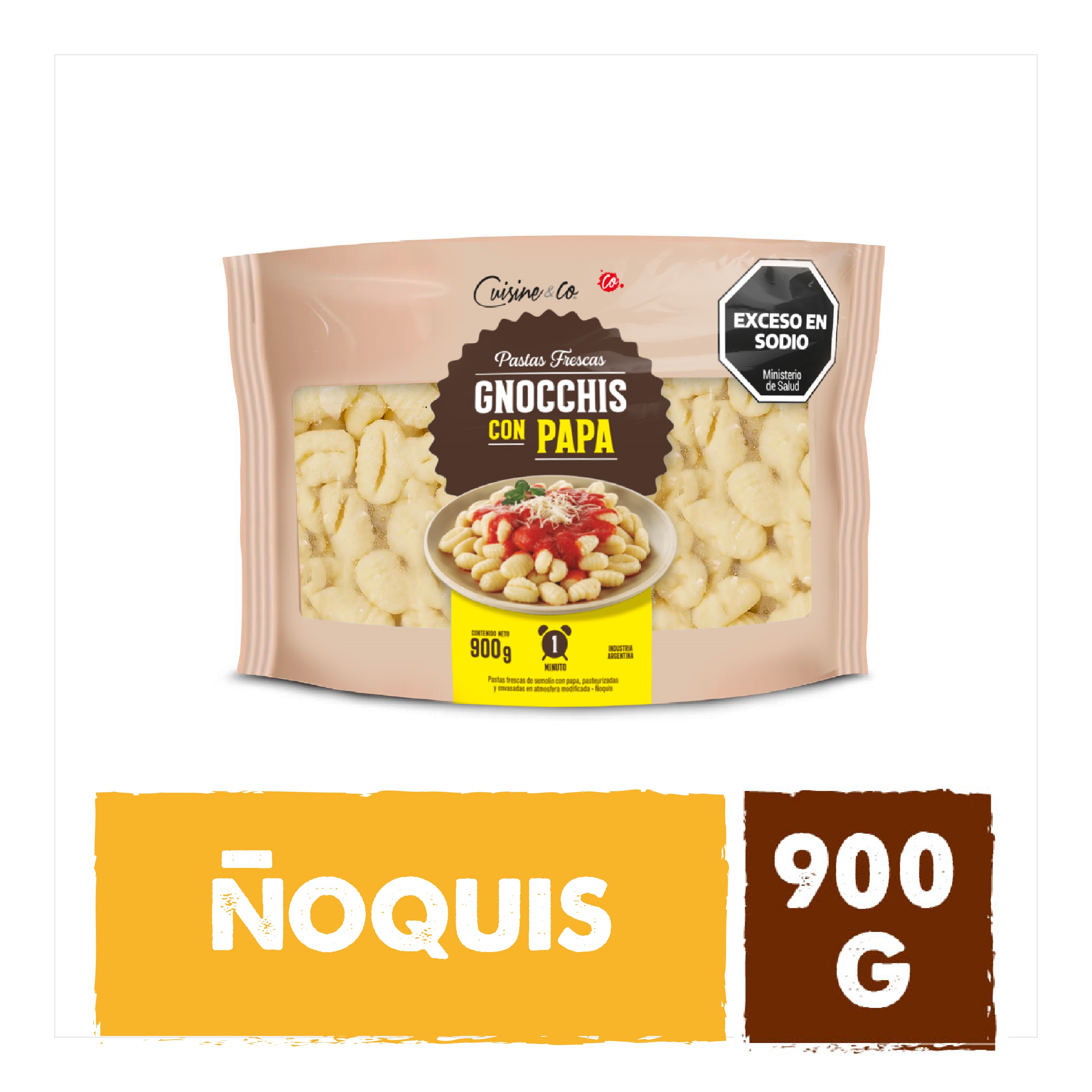 Ñoquis de Papa 900 Grs Cuisine y Co