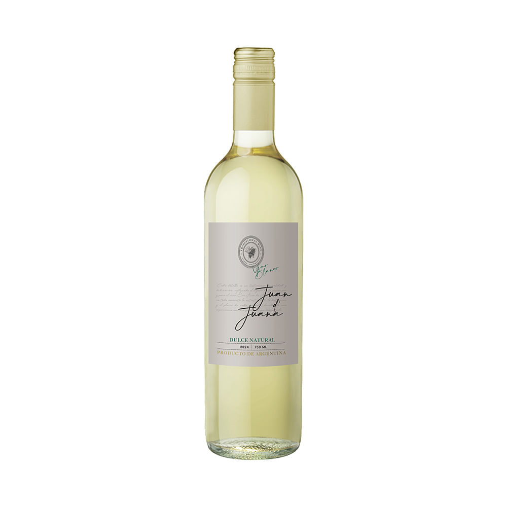 Vino Juan De Juana Dulce Natural 750 Cc