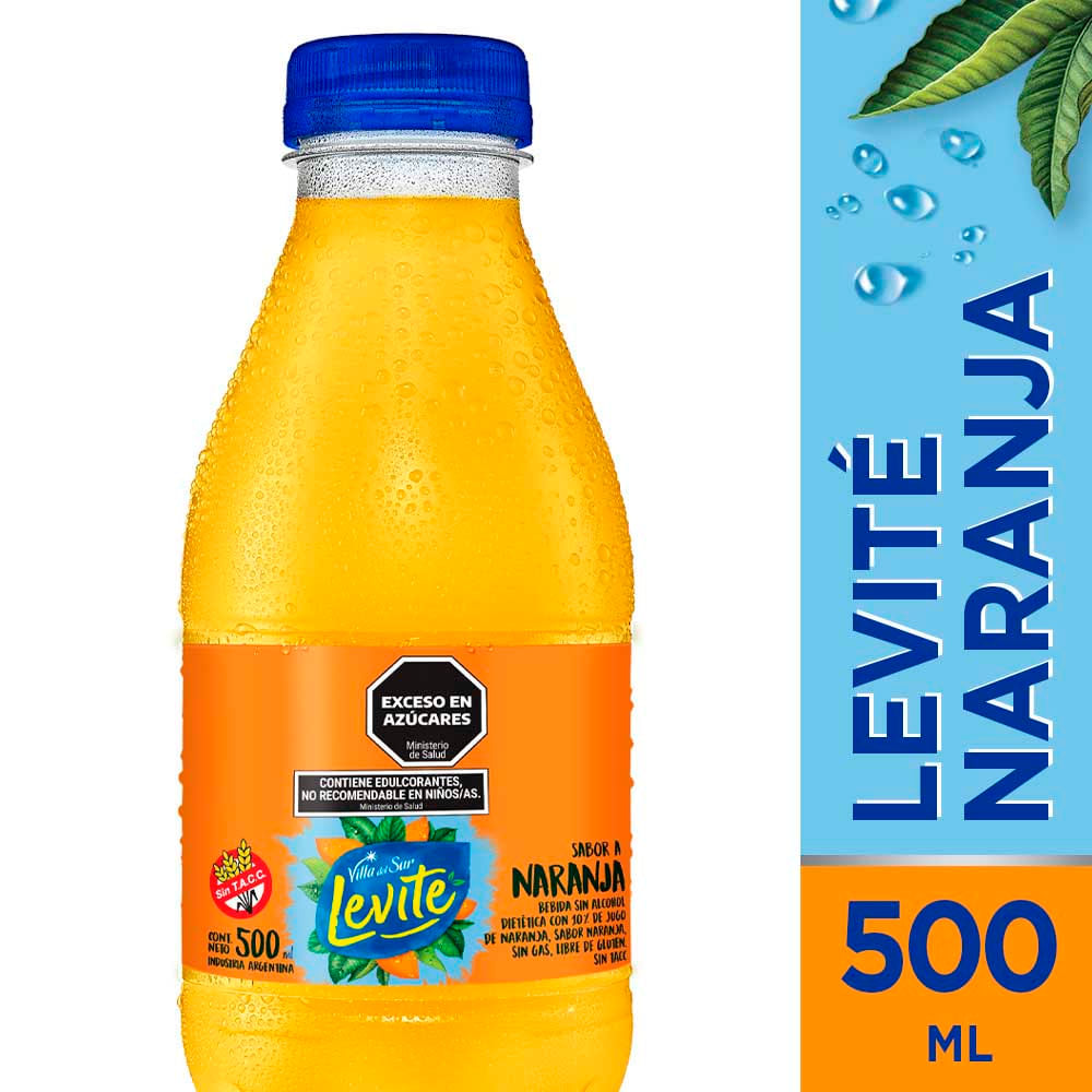 Saborizada Levite Naranja 500cc