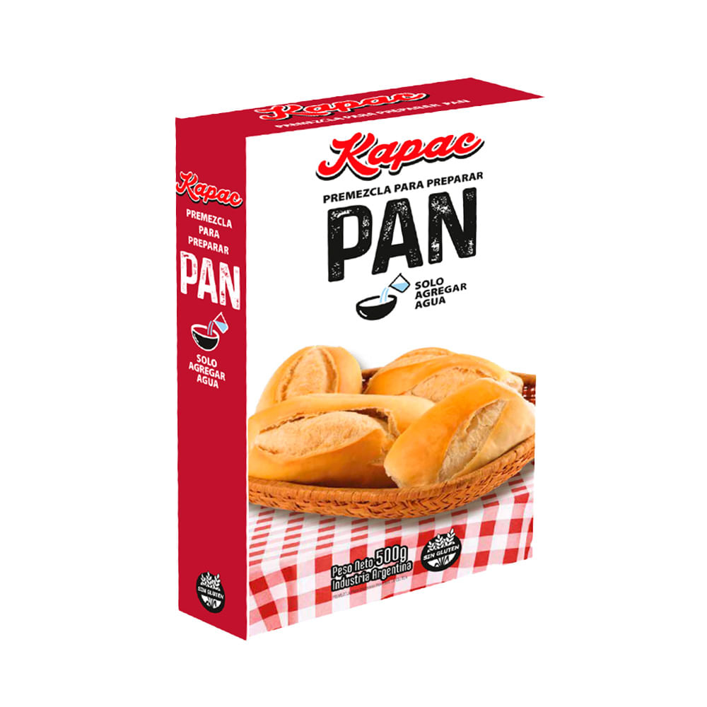 Premezcla Para Pan 500 Gr Kapac