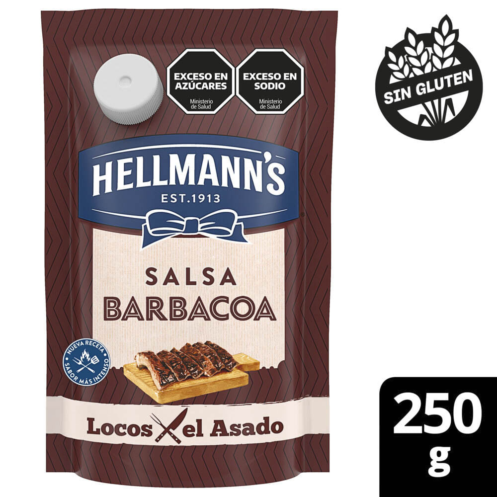 Salsa Barbacoa 250 Grs Hellmann's