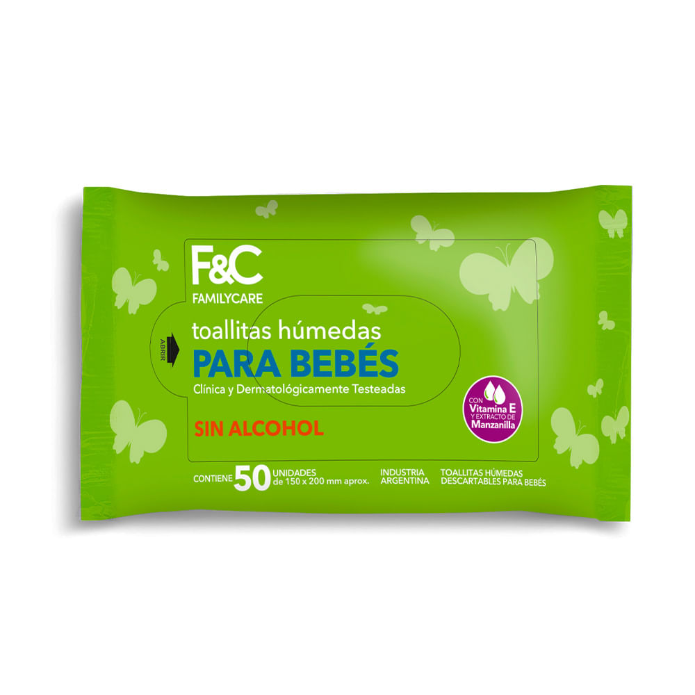Toallitas Humedas 50 Un Family Care