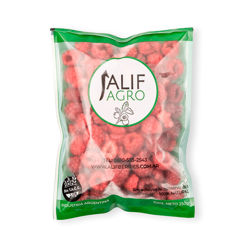 Frambuesa X 250 Gr Alif Agro