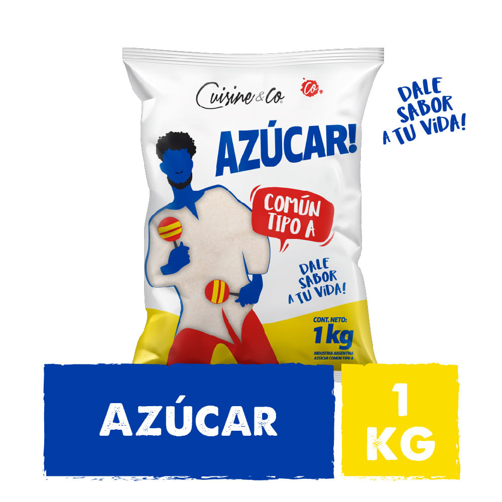 Azúcar Común Tipo A 1 Kg Cuisine y Co