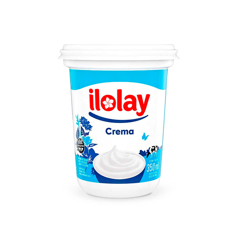 Crema de Leche 350 Ml Ilolay