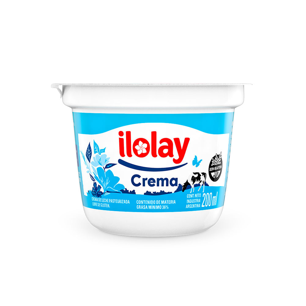 Crema de Leche Clásica 200 Ml Ilolay