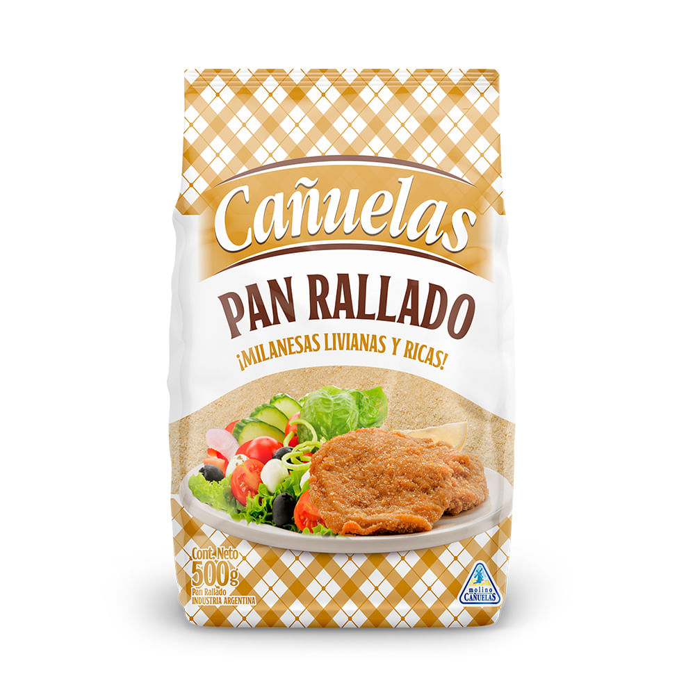 Pan Rallado 500 Grs Cañuelas