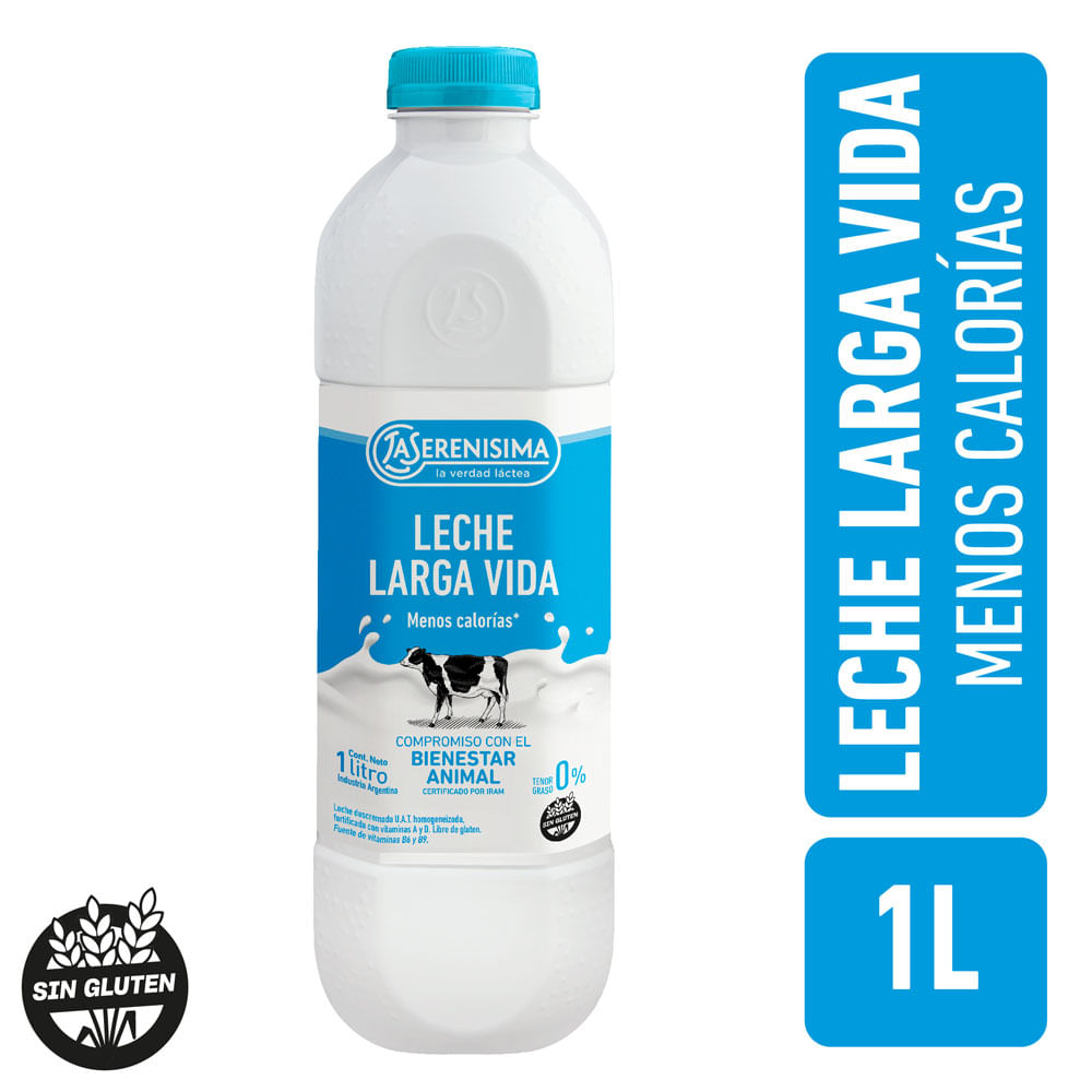 Leche Descremada 1 Lts La Serenisima