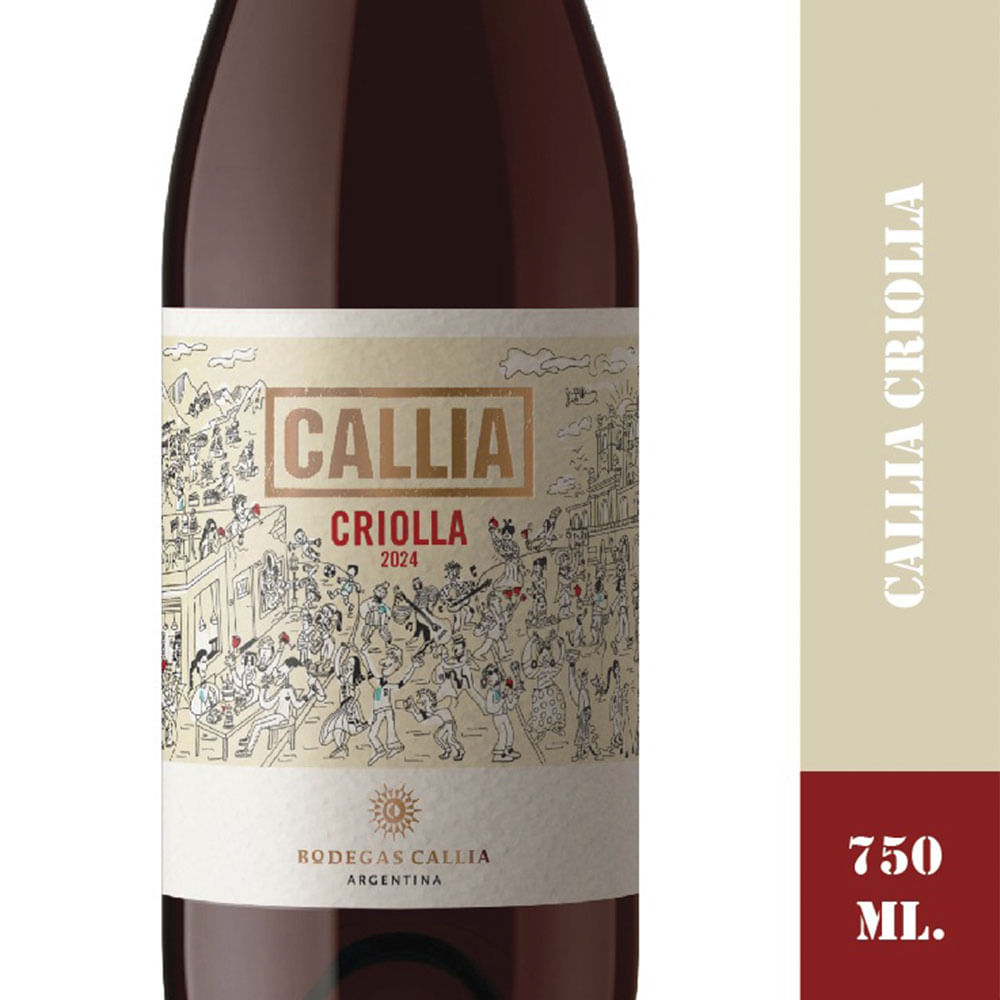 Vino X 750 Cc Callia Criolla