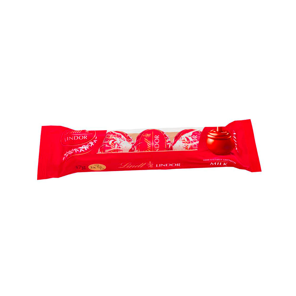 Bombones Sabor Leche 37 Grs x 3 Un Lindt