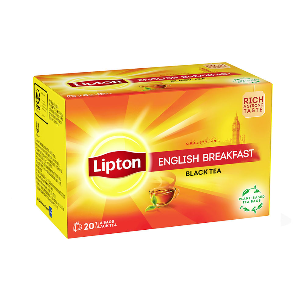Té Negro English Breakfast x 20 Un Lipton