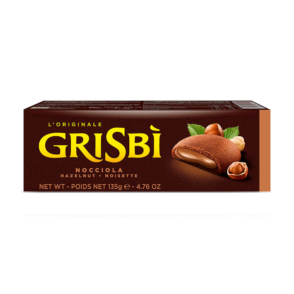 Galletas Rellenas Avellanas 135 G Gisbi