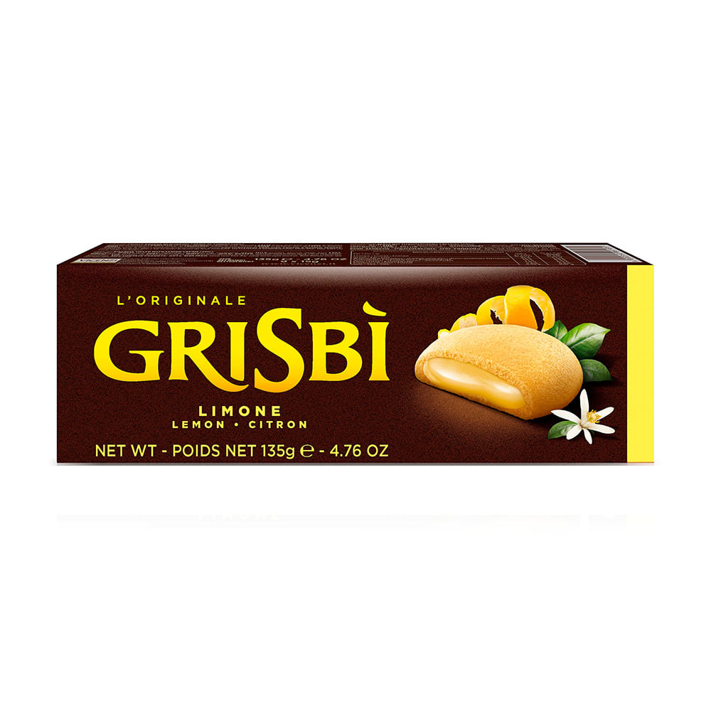 Galletas Rellenas Limon 135 G Gisbi