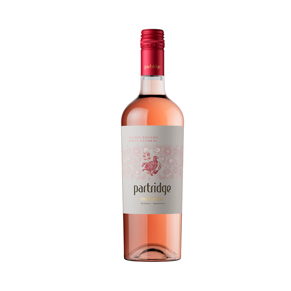 Vino Malbec Rosado Dulce 750cc Partridge
