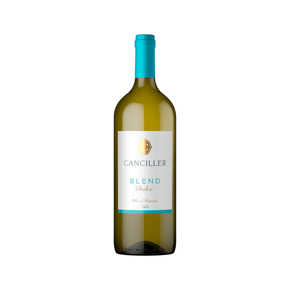Vino Blend Blanco Dulce X 1125 Cc Canciller