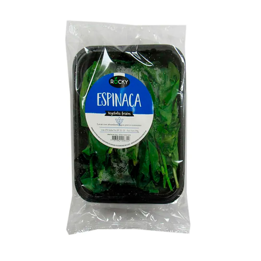 Espinaca Lavada Rocky X 300grs