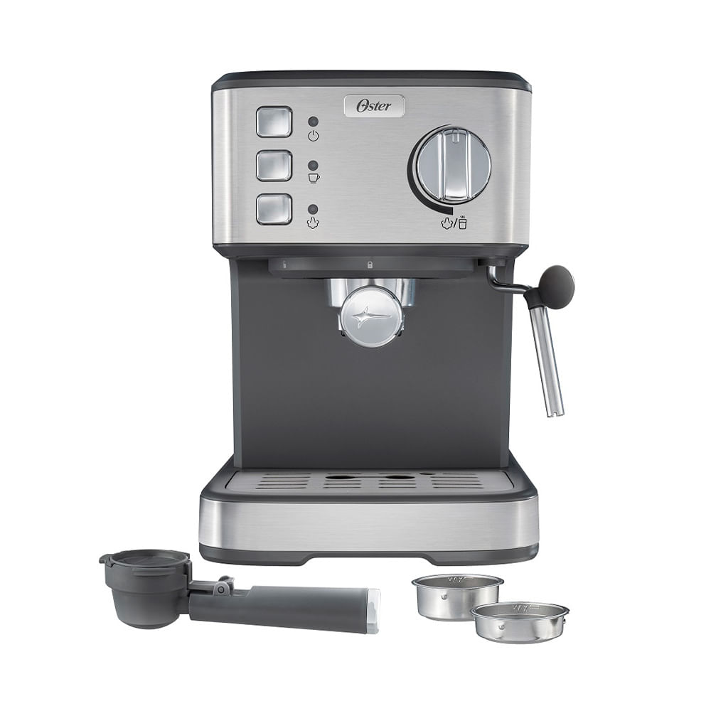 Cafetera Expresso Oster Compacta Bvstem5502 Acero Inoxidable