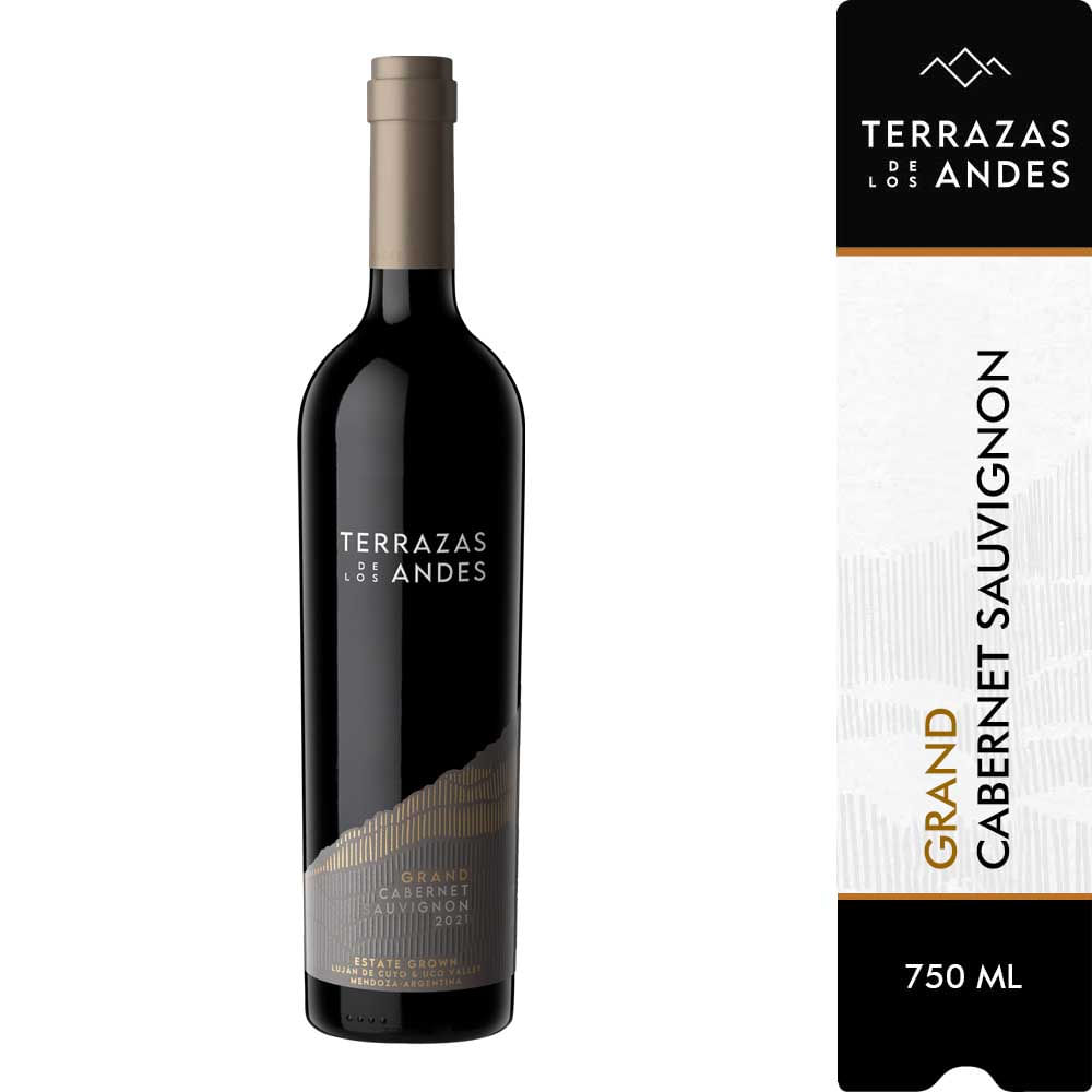 Vino Tinto Terrazas De Los Andes Grand Cabernet Sauvignon 2019 750 Ml