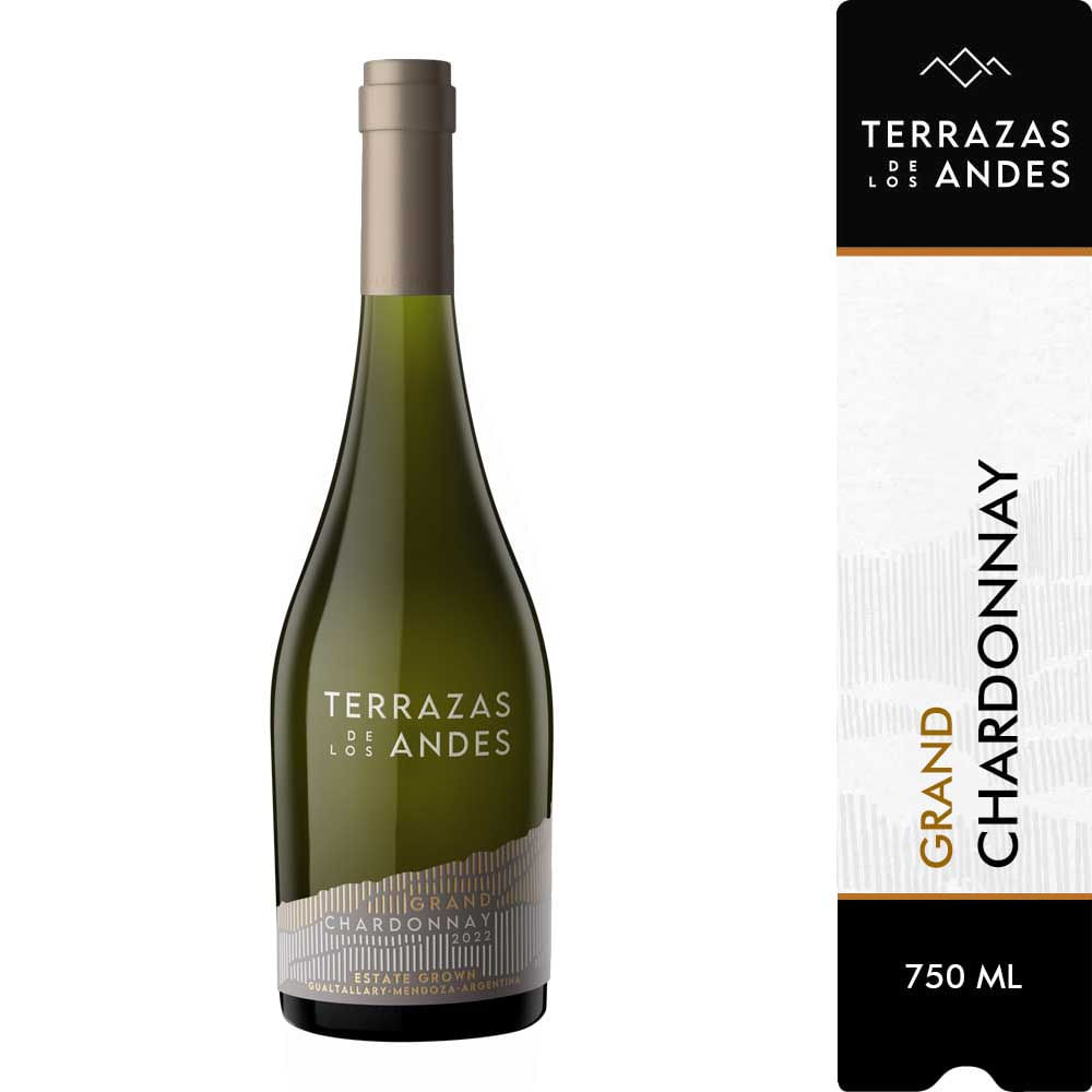 Vino Blanco Terrazas De Los Andes Grand Chardonnay 2021 750 Ml