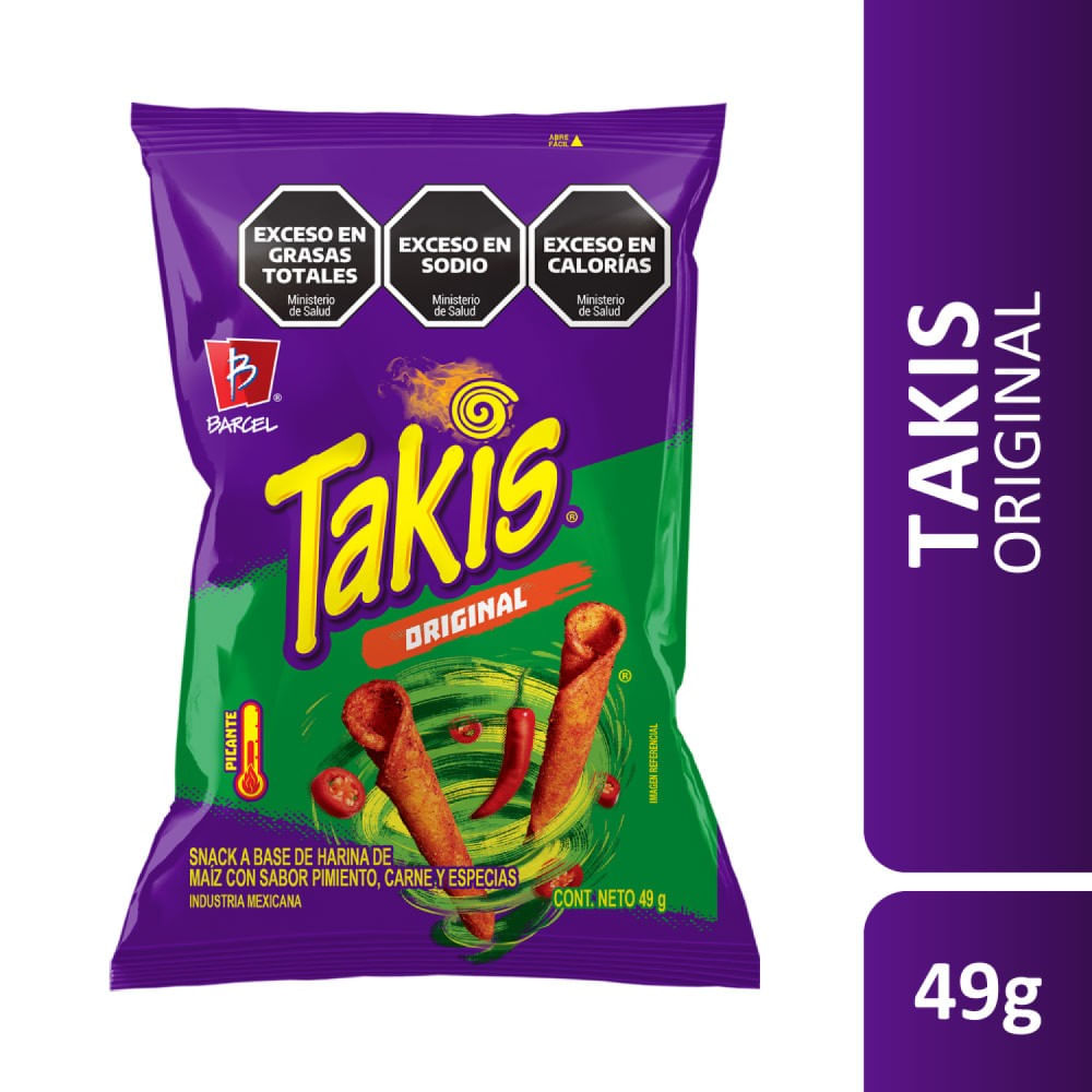 Snacks Original 49 Grs Takis