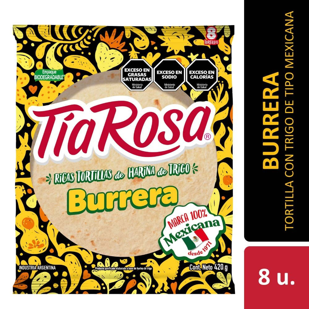 Burrera 8 Un 420 Grs Tía Rosa
