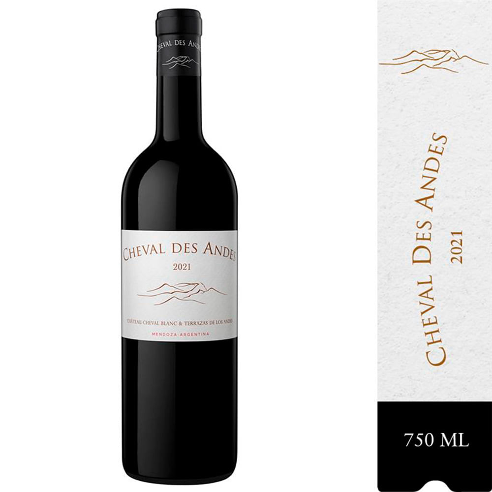 Vino Blend 750 Cc Cheval Des Andes