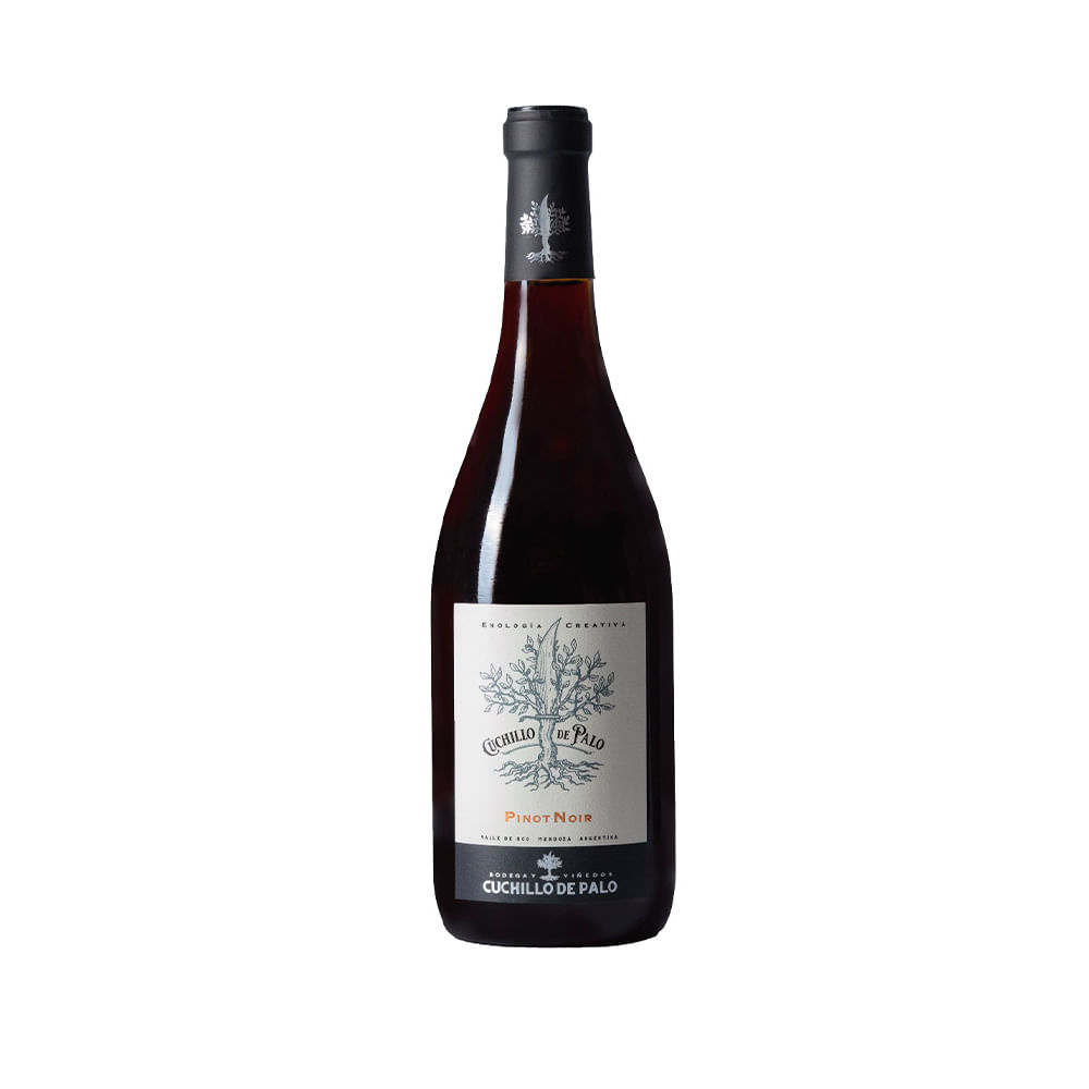 Vino Pinot Noir X 750 Cc Cuchillo De Palo