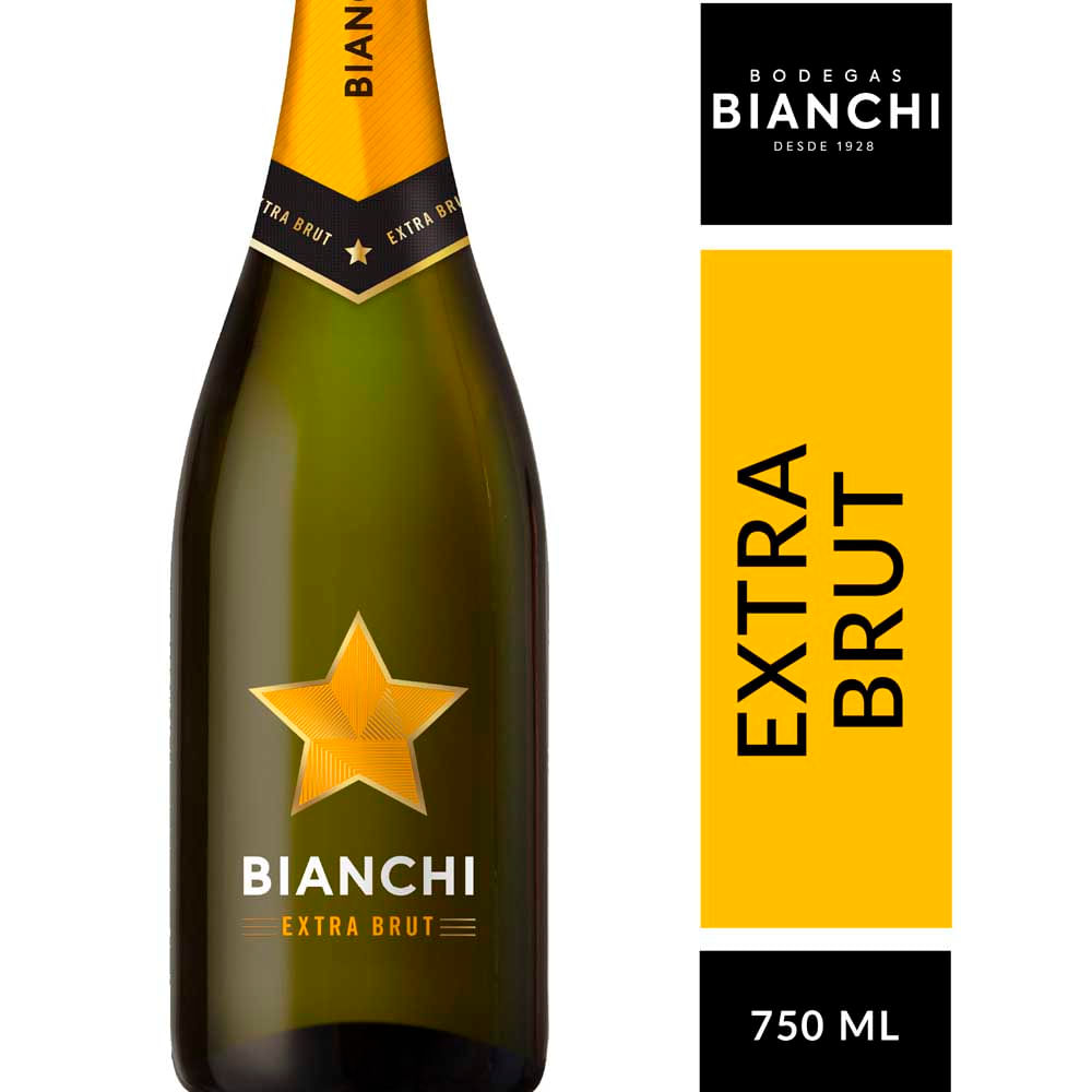 Champaña Bianchi Extra Brut 750 Cc