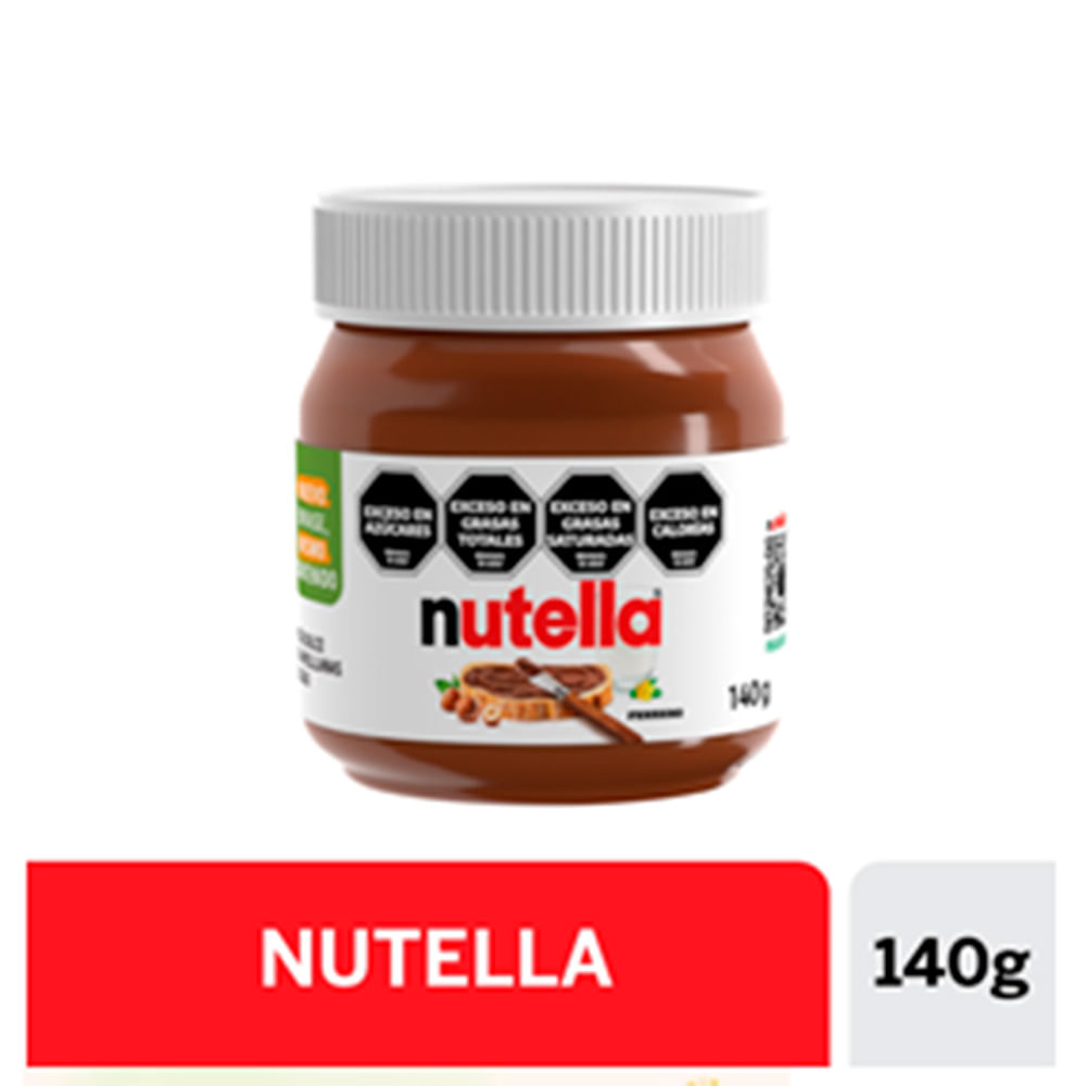 Crema de Avellana Sabor Avellana 140 Grs Nutella