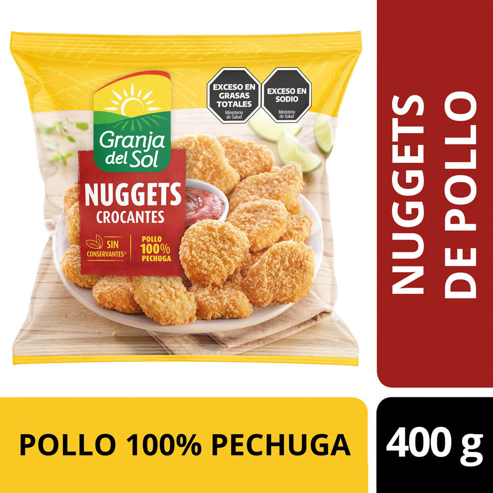 Nuggets de Pollo 400 Grs Granja Del Sol