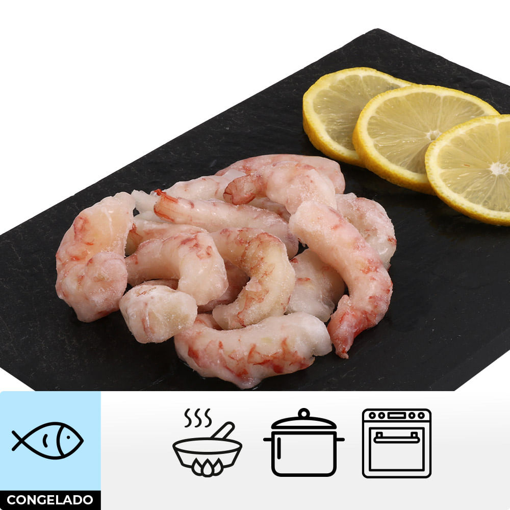 Langostinos Pelados Crudos Congelados x 1 Kg