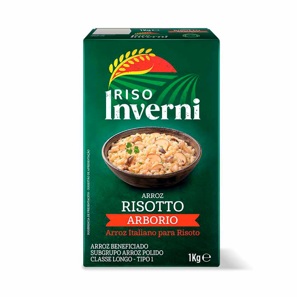 Arroz Arborio 1 Kg Riso Inverni