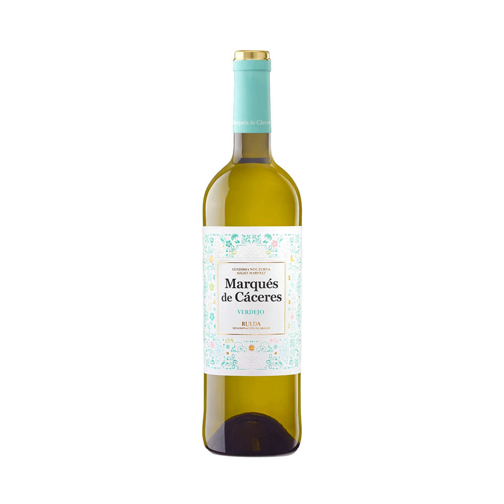 Vino Sauvignon Blanc X 750 Cc Marques De Caceres Verdejo