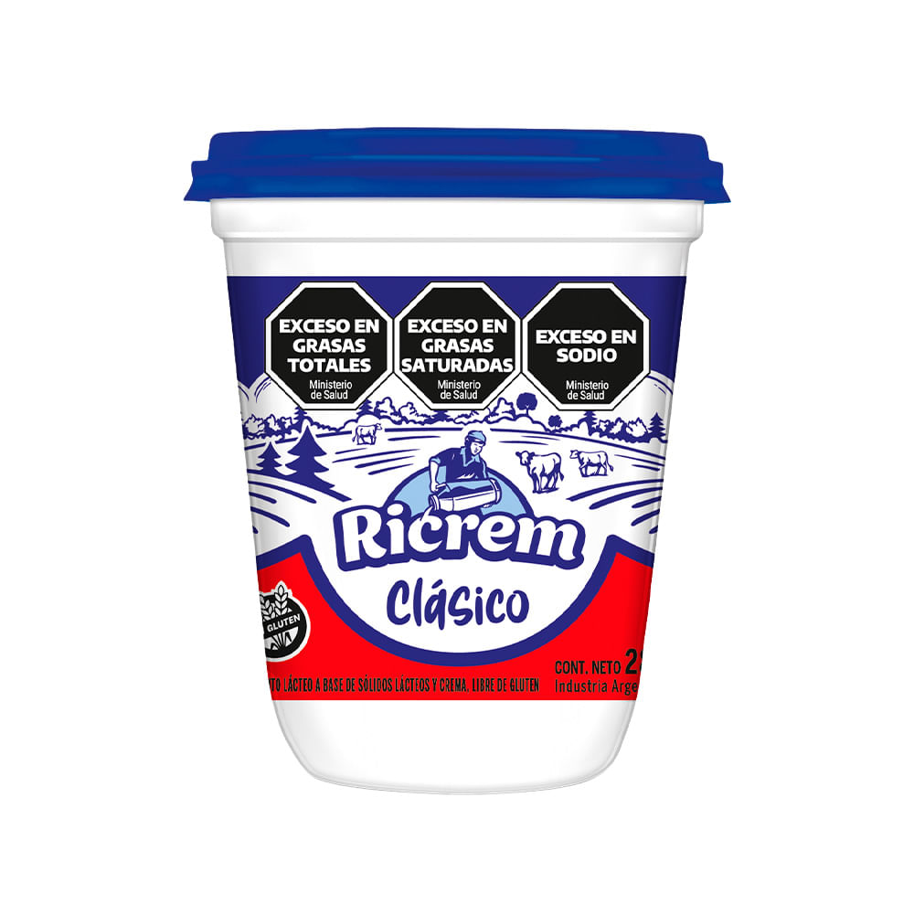 Queso Crema 280grs Ricrem