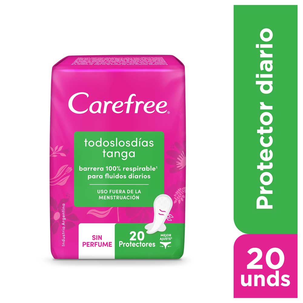 Protectores Diarios Todos Los Días Tanga X 20 Un