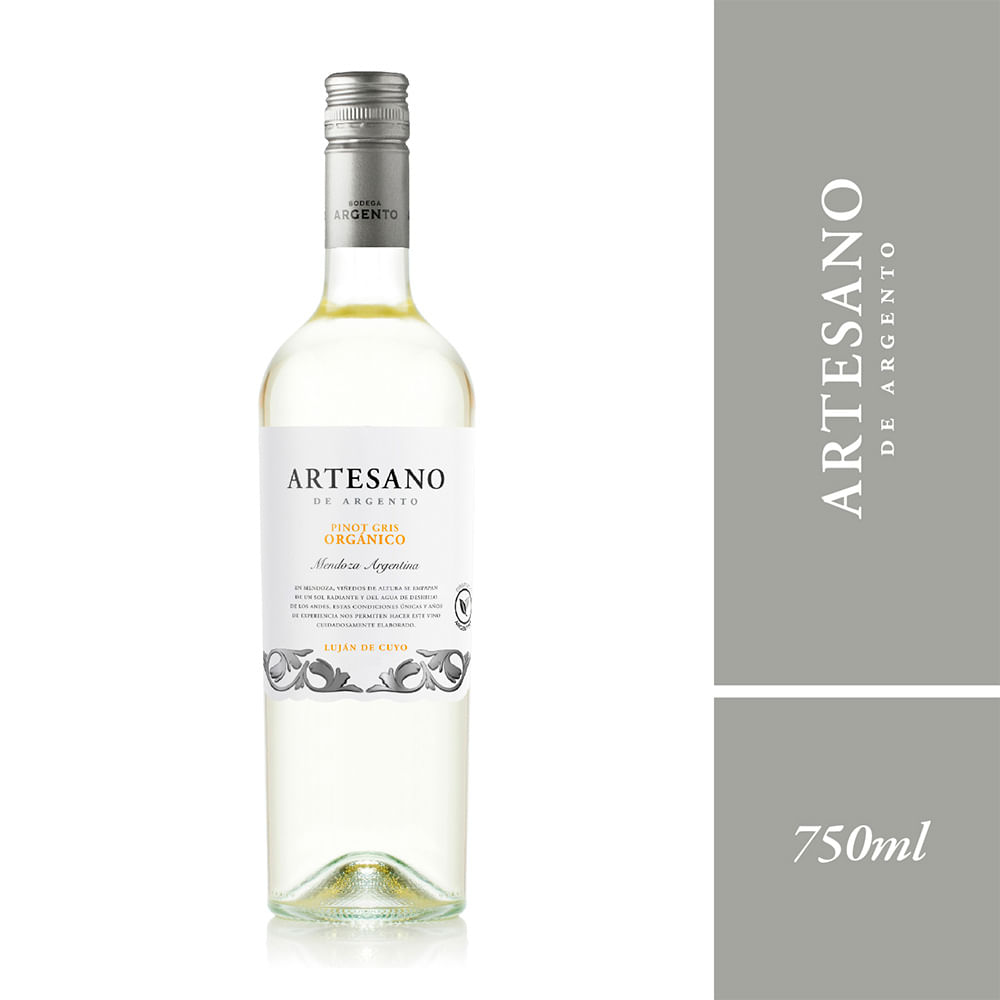 Vino Pinot Grigio 750cc Artesano