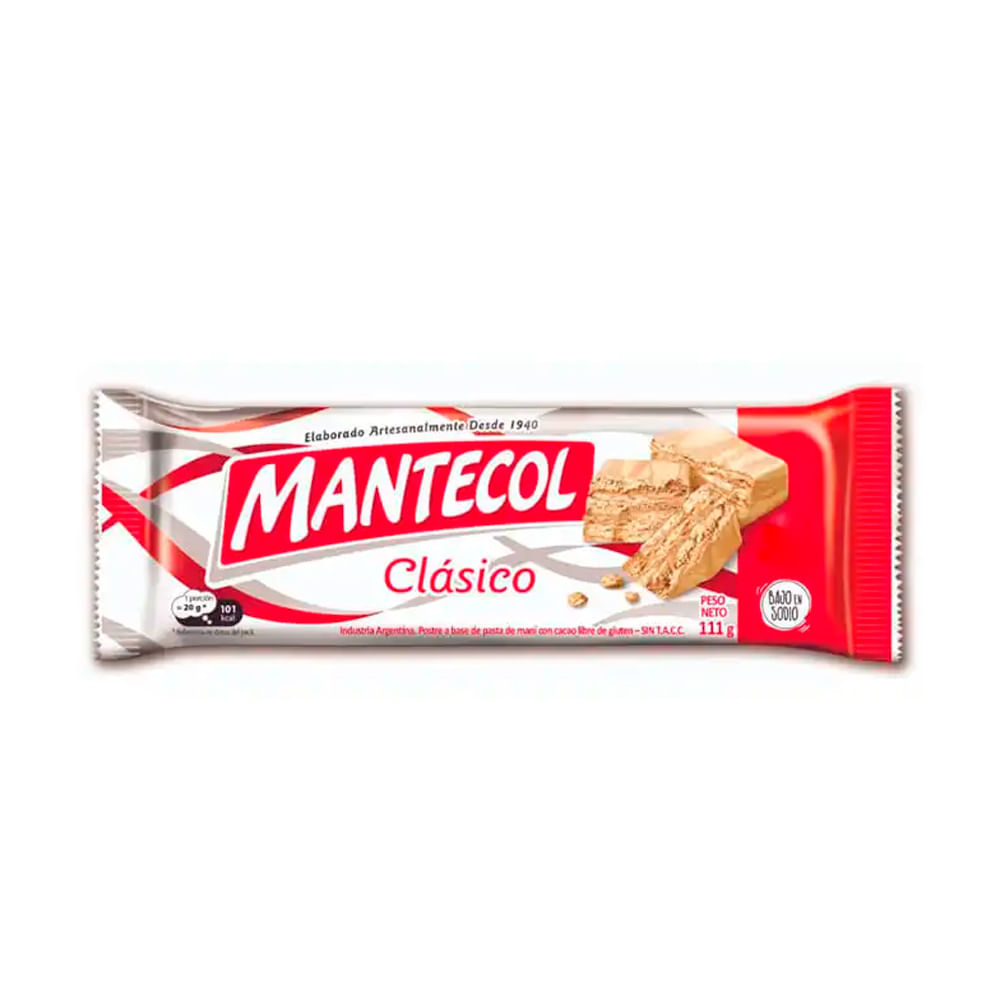 Turrón Sabor Clásico 111 Grs Mantecol