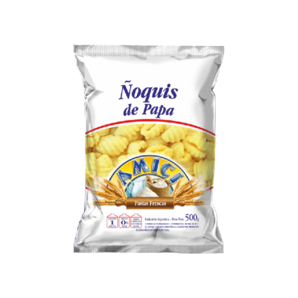 ñoquis De Papa Amici 500 Gr