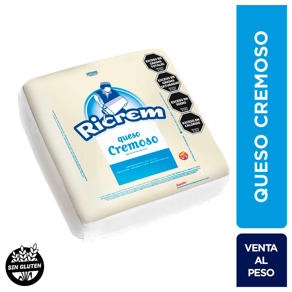 Queso Cremoso Horma x 1 Kg Ricrem
