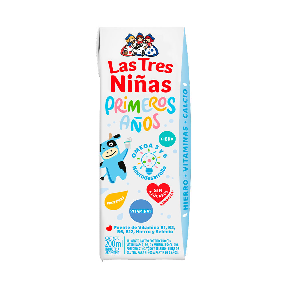 Leche Infantil Sabor Leche 200 Ml Las Tres Niñas