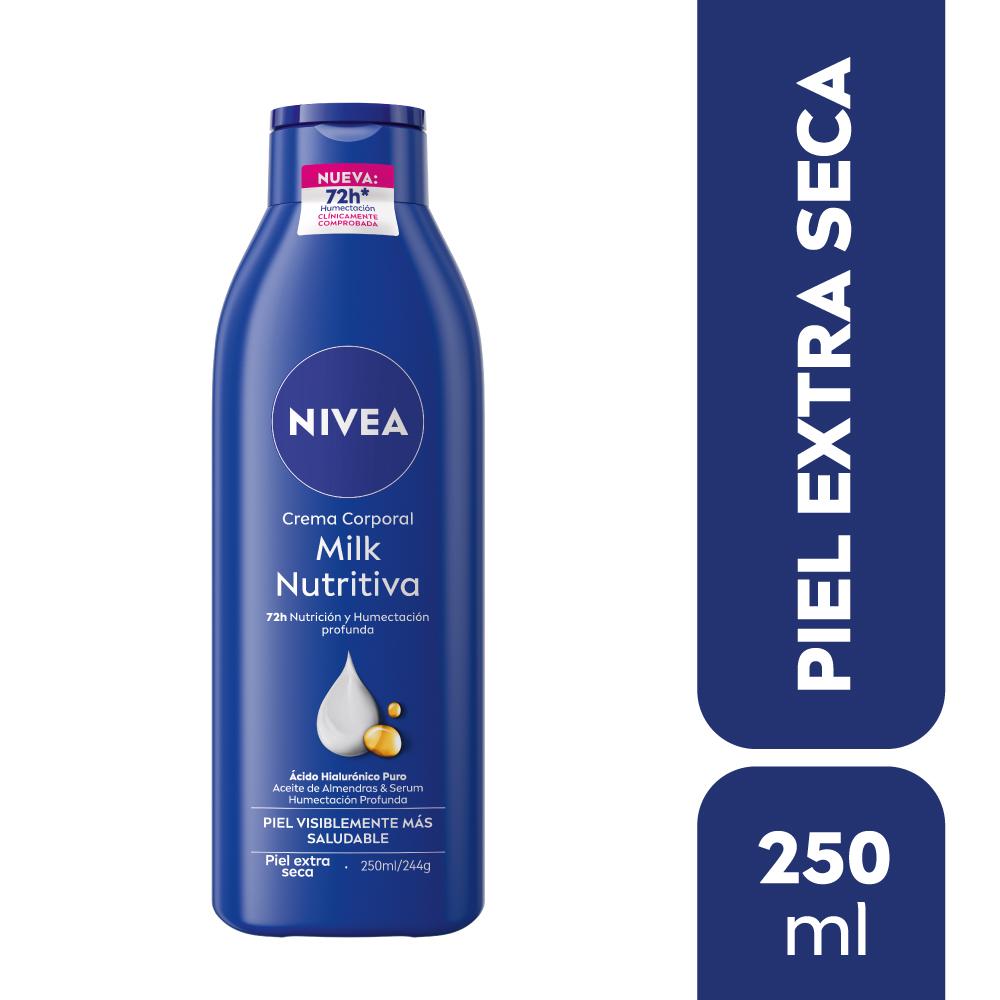 Crema Corporal Hidratante Milk Nutritiva 250 Ml Nivea