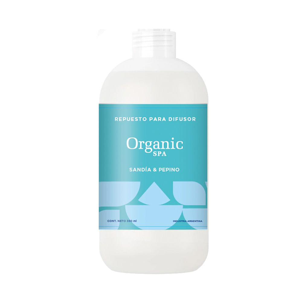 Repuesto para Difusor Sandía y Pepino 350 Ml Organic Spa