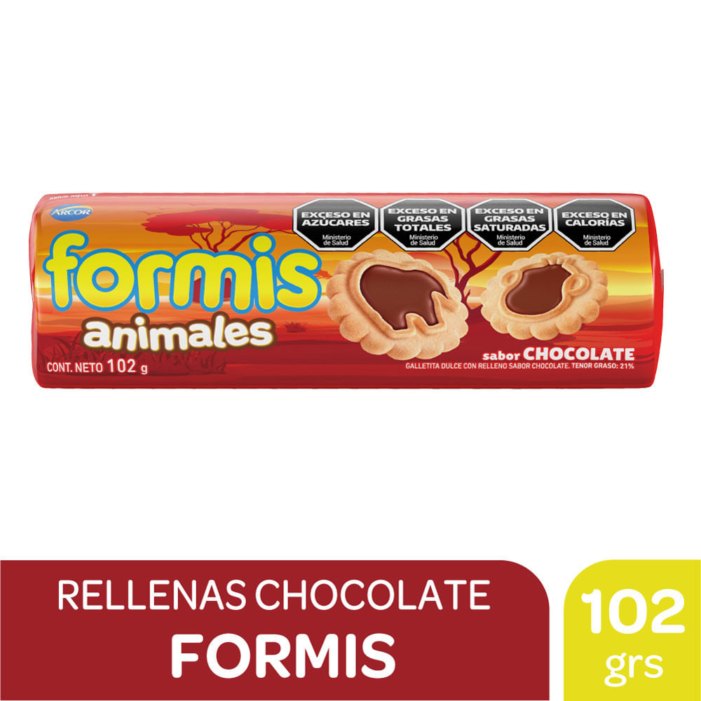 Galletitas Formis Vainilla-chocolate 102g